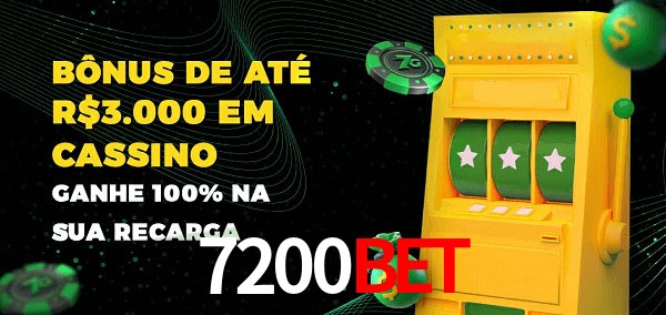7200BET melhor bônus de depósito